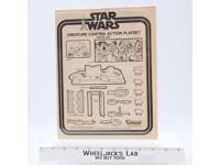 Creature Cantina Action Playset Parts List / Instructions Kenner 1977 Star Wars