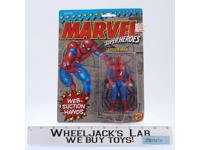 Amazing Spiderman Web-Suction Hands Marvel Superheroes Figure 1990 ToyBiz MOSC