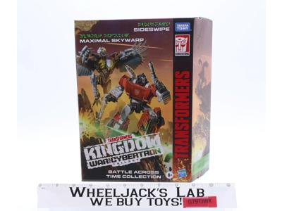 Skywarp & Sideswipe WFC K-42 Transformers Battle Across Time Hasbro NEW SEALED
