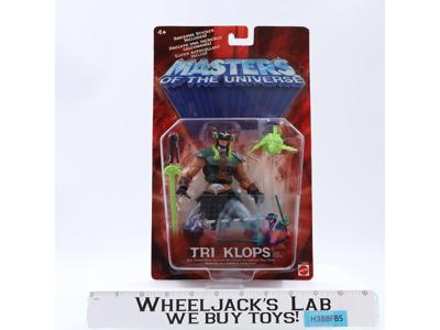 Tri Klops 200x Masters of the Universe He-Man MOTU 2002 Mattel Figure NEW SEALED