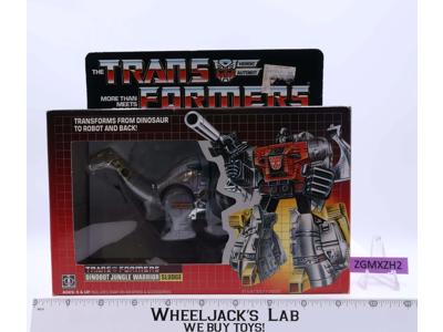 Sludge WITH NICE BOX AND FIGURE 100% Complete 1985 Vintage G1 Transformers