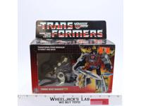 Snarl W/BOX & INSERT 100% Complete Hasbro G1 Transformers MIB UNUSED STICKERS