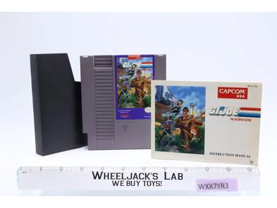 GI Joe The Atlantis Factor w/ Manual Capcom Nintendo Entertainment System 1992