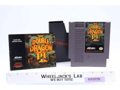 Double Dragon III Sacred Stones Nintendo Entertainment System NES 1991 Akklaim