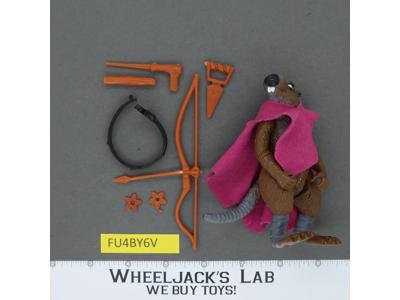 Splinter SOFT HEAD 100% Complete Teenage Mutant Ninja Turtles 1988 Playmates