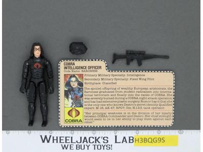 Baroness V1 100% Complete G.I. Joe 1984 Hasbro Vintage Action Figure