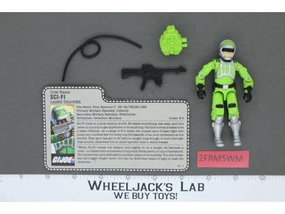 Sci-Fi V1 100% Complete G.I. Joe 1986 Hasbro Vintage Action Figure