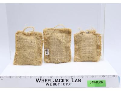 3-pc Lot Combat Sandbags GI Joe Action Soldier 1964 Hasbro Accessory Set