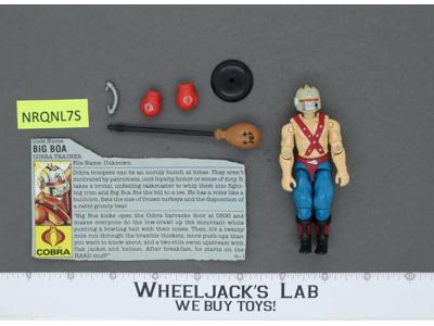 Big Boa V1 100% Complete G.I. Joe 1987 Hasbro Vintage Action Figure