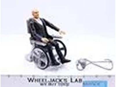 Professor X Stewart With Motorized Wheelchair Helmet Red X-Men 2000 ToyBiz 6"