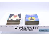 Complete Set of The Little Mermaid Trading Cards W/Stickers Stand-Ups & Color-In