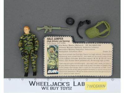 Rip Cord V1 100% Complete G.I. Joe 1984 Hasbro Vintage Action Figure