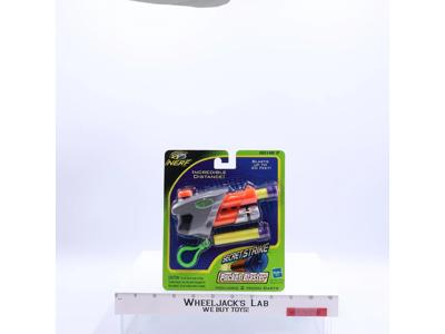 Nerf Secret Strike Pocket Blaster Grey 2000 Hasbro Game Toy NEW SEALED