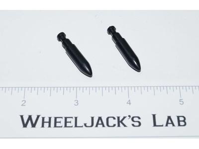 Wheeljack 2x Missiles Rockets Vintage Hasbro G1 Transformers 1984 Action Figure