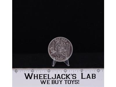 Han Solo Rebel Endor Trenchcoat Collectors Coin Star Wars POTF 1984 Kenner