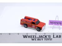 Emergency Unit Flying Colors Red Blackwall Hot Wheels Mattel 1974 Vintage HK