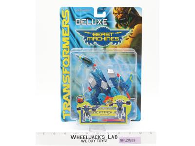Sonic Attack Jet Transformers Beast Machines 2000 Hasbro Figure NEW SEALED