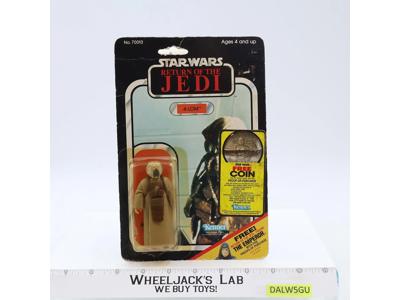 4-Lom Bounty Hunter 65 Back-C Star Wars ROTJ 1983 Kenner Figure NEW MOSC SEALED