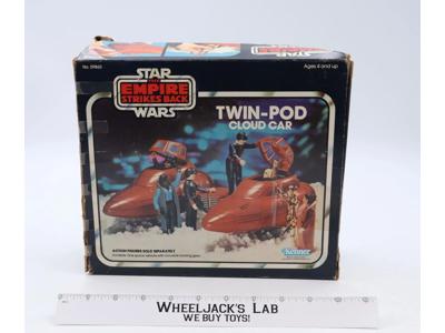 Twin Pod Cloud Car 100% Complete W/Box Star Wars ESB 1980 Kenner Figure Vehicle