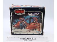 Twin Pod Cloud Car 100% Complete W/Box Star Wars ESB 1980 Kenner Figure Vehicle