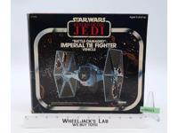 Battle Damaged Imperial Tie Fighter 100% Complete Star Wars 1978 Kenner Vehicle