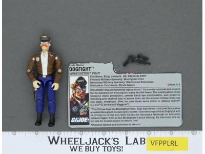 Dogfight V1 100% Complete 1989 G.I. Joe Hasbro Vintage Action Figure