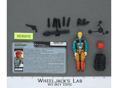 Downtown V1 100% Complete G.I. Joe 1988 Hasbro Vintage Action Figure