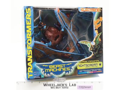 Nightscream Transformers Beast Machines 2000 Hasbro Action Figure NEW SEALED