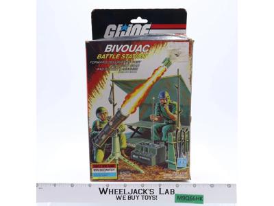 Bivouac Battle Station 100% Complete W/Box GI Joe 1984 Action Figure Hasbro