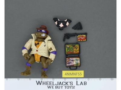 Don the Undercover Turtle 100% Complete TMNT Playmates 1990 Vintage Figure