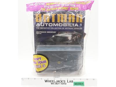 Batman Begins No.3 Batman Automobilia DC Comics Eaglemoss NEW SEALED