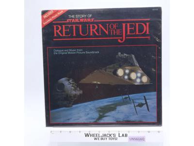 The Story of Star Wars Return of the Jedi Vinyl Record & Book 1983 Vintage