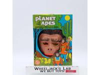Galen Planet of the Apes Halloween Costume & Mask w/Box Vtg Ben Cooper Kid LARGE