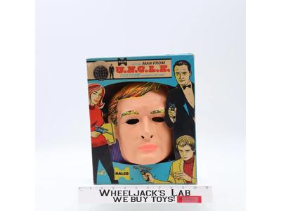 Illy Kuryakin Man From U.N.C.L.E. Halco Brand Halloween Costume & Mask w/Box