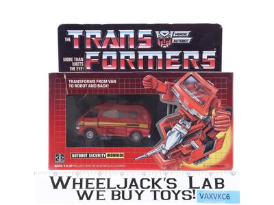 Ironhide MISB Vintage G1 Transformers 1985 Hasbro Action Figure