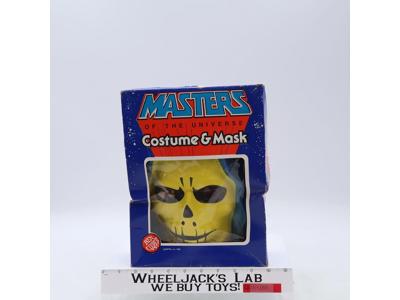 Skeletor Masters of the Universe Ben Cooper Halloween Costume & Mask 1982 MOTU