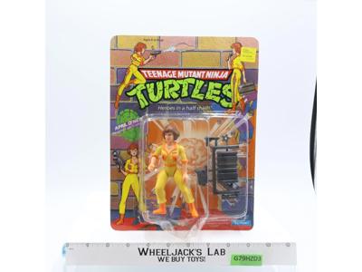April O'Neil 1990 Teenage Mutant Ninja Turtles TMNT Playmates MOSC UNPUNCHED