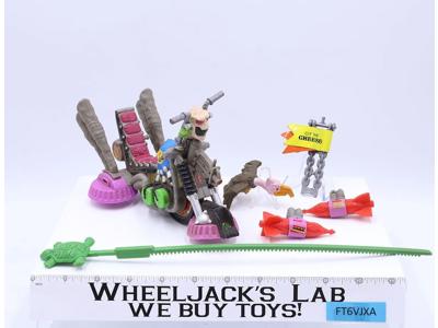 Psycho Cycle 100% Complete WORKS Teenage Mutant Ninja Turtle 1988 Vintage