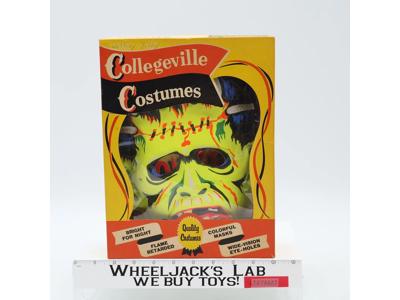 Monster Halloween Costume & Mask w/Box Vintage Collegeville Child MEDIUM