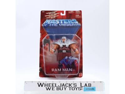 Ram Man 200X Masters Of The Universe MOTU 2002 Mattel NEW SEALED