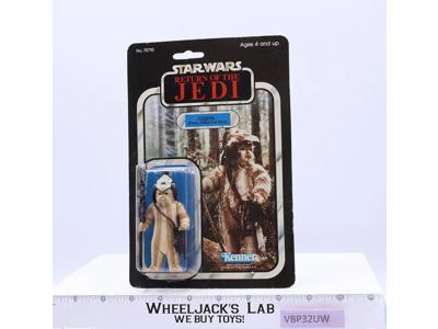 Logray Medicine Man 65 Back-A Star Wars ROTJ 1983 Kenner Vintage NEW MOSC SEALED