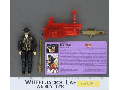 Headman V1 100% Complete 1992 G.I. Joe Hasbro Vintage Action Figure