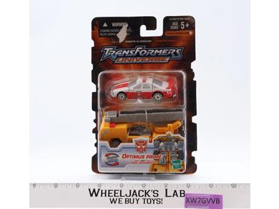 Optimus Prime W/ Prowl Transformers Universe 2003 Hasbro Figure NEW SEALED