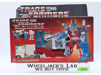 Ultra Magnus 100% Complete W/ BOX & INSERT Vintage G1 Transformers Figure