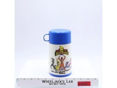 Mighty Morphin Power Rangers Blue Thermos 1994 Aladdin