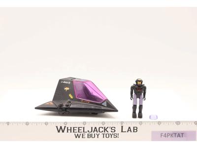 Shadow Parasite W/ LT. Magg Complete Starcom 1986 Coleco Action Figure Vehicle