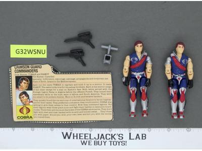 Tomax & Xamot V1 100% Complete G.I. Joe 1985 Hasbro Vintage Action Figure