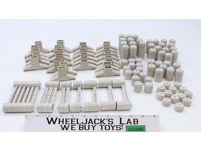 Aurora Model Motoring Lot of 133 Track Accessories Beams Trestles Risers