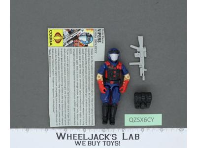 Vipers V1 100% Complete G.I. Joe 1986 Hasbro Vintage Action Figure
