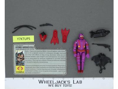 Hydro-Viper V1 100% Complete G.I. Joe 1988 Hasbro Vintage Action Figure